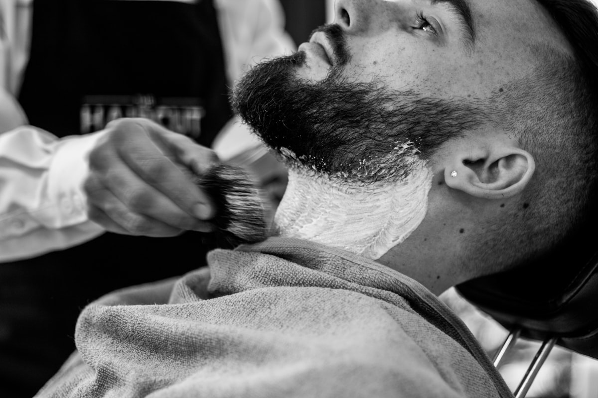 Beard styling and grooming